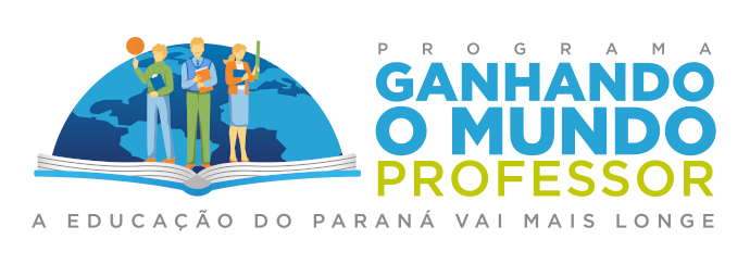 Logo Ganhando o Mundo Professor