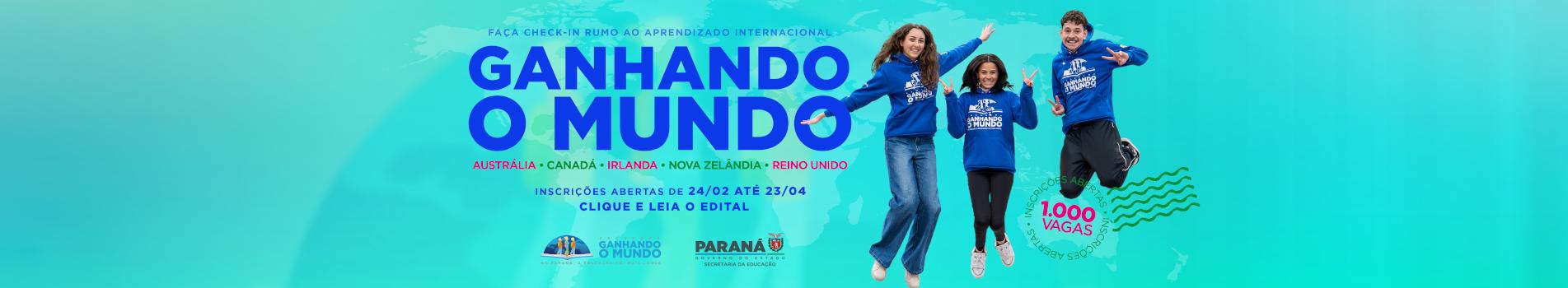 Banner do Ganhando o Mundo Aluno