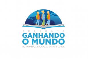 Logo do programa Ganhando o mundo