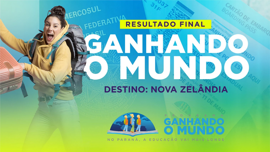 Noticia - Ganhando o Mundo - Resultado Final - Destino Nova Zelândia