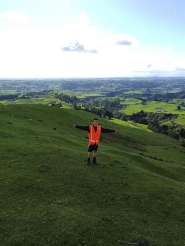 Alunos do projeto Ganhando o Mundo na Nova Zelândia