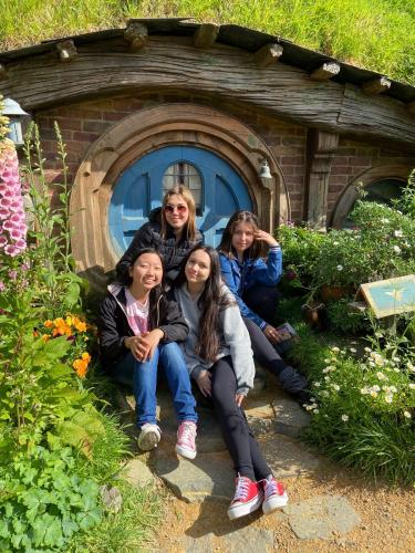 Juliana Lisa Nishitani, de Quatiguá, foi para a Nova Zelândia no segundo semestre de 2022.