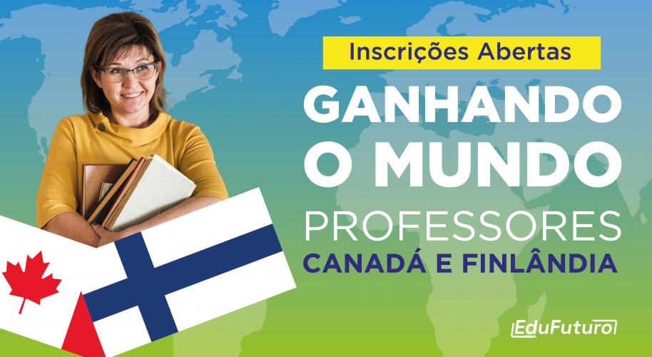 Programa de intercâmbio Ganhando o Mundo abre inscrições para professores e pedagogos da rede estadual